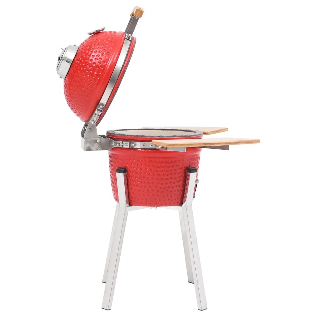 Vidaxl Ceramic Kamado Smoker Barbecue 76cm
