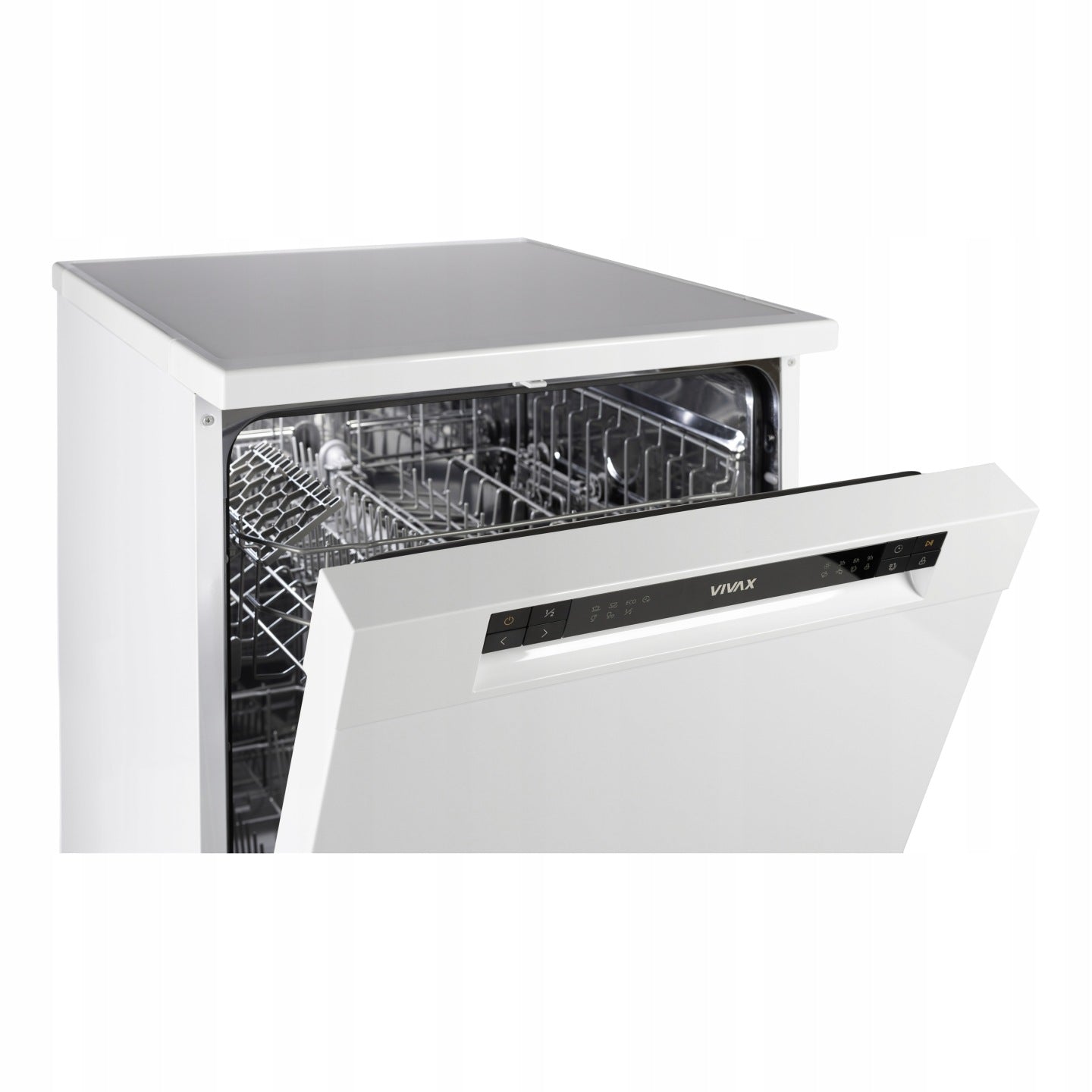 Zmywarka Wolnostojąca Vivax DW-601473C Biała 60cm Trzeci Kosz 14kp 2+3 lata
