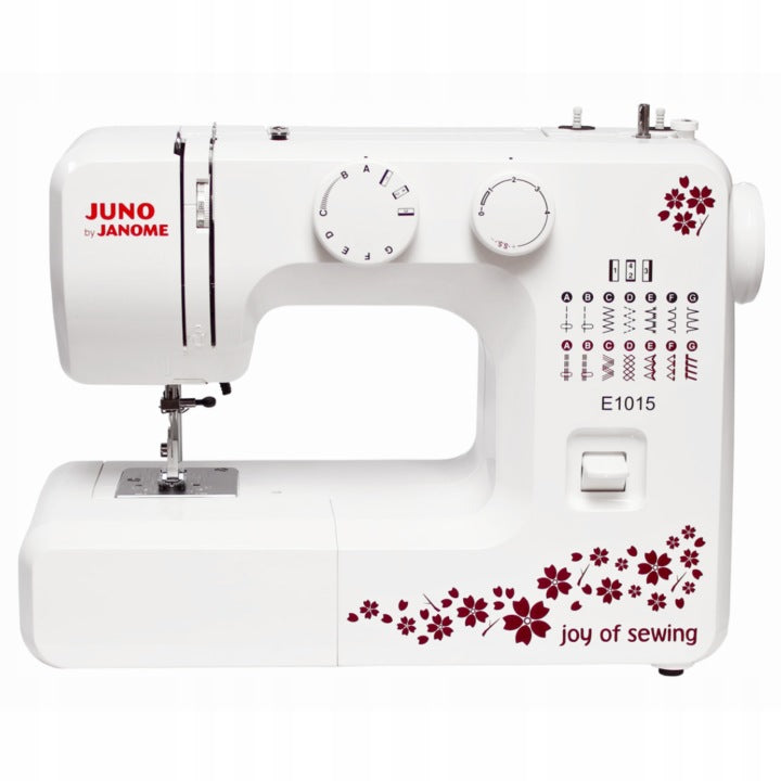 Janome REWELACYJNA domowa Maszyna do Szycia JANOME JUNO E1015 + GRATIS PORADNIK