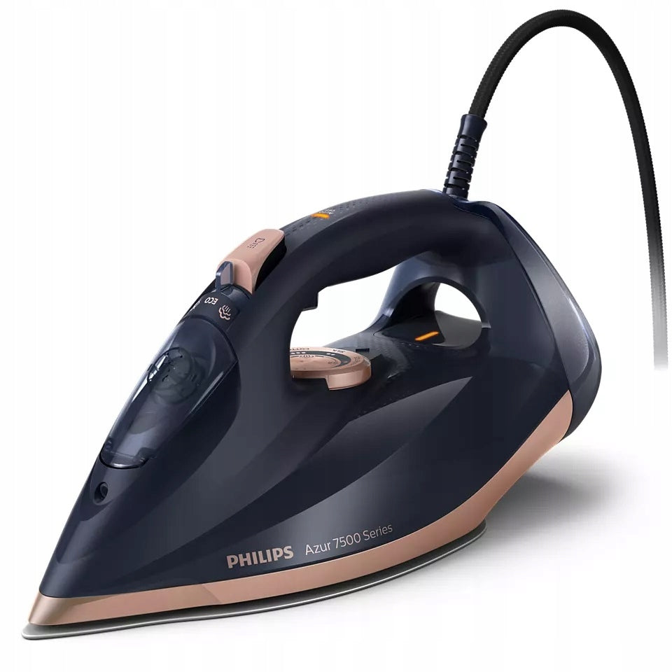 Żelazko parowe 3200W Philips Azur Seria 7500 czarne DST7511/80