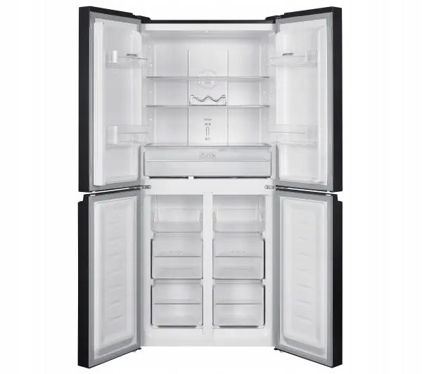 Lodówka MPM 404-SBF-09 Pełny No Frost 180cm 39 dB Komora świeżości Czarny