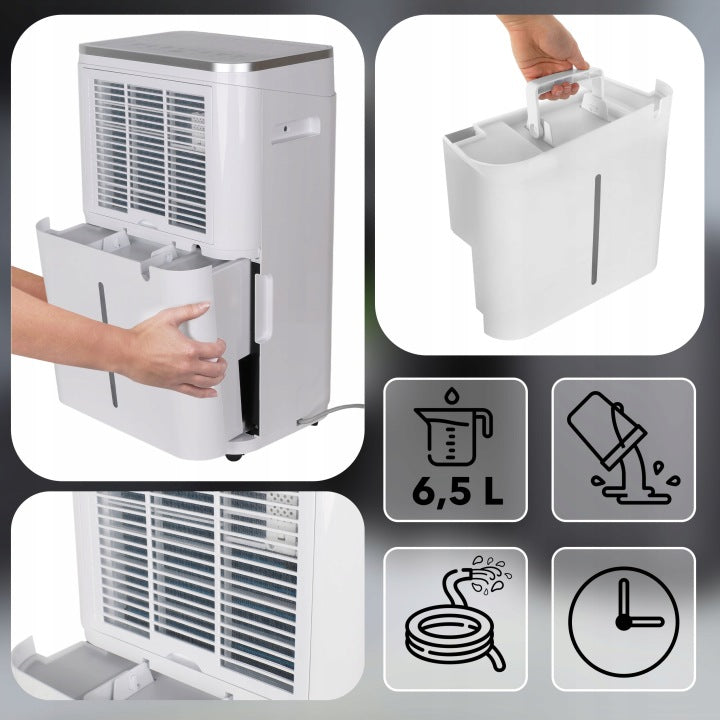 EBERG Osuszacz powietrza EBERG RICO pochłaniacz 12l/24h +WiFi +TIMER +higrostat