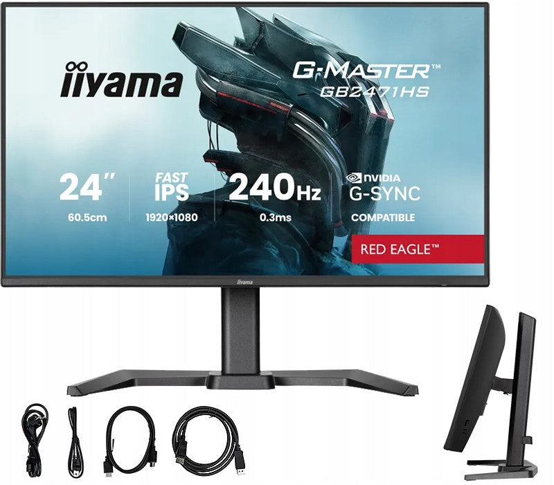 iiyama Monitor iiyama G-Master G2771HS-B1 Red Eagle 27 IPS LED 240Hz 0,4ms HDMI DP