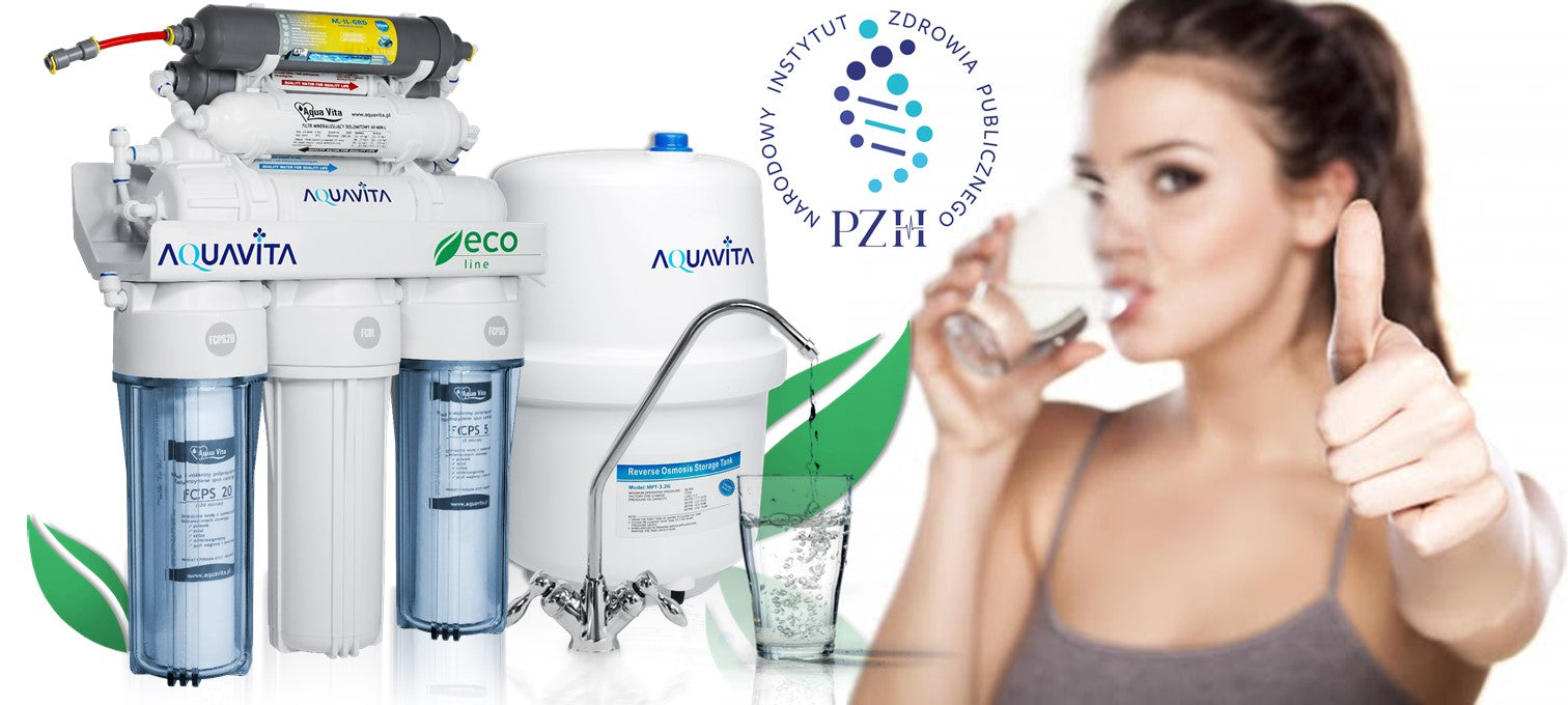 RO8 FILTR DO WODY OSMOZA JONIZATOR STRUKTURYZATOR AQUA VITA REDOX MINERAŁY