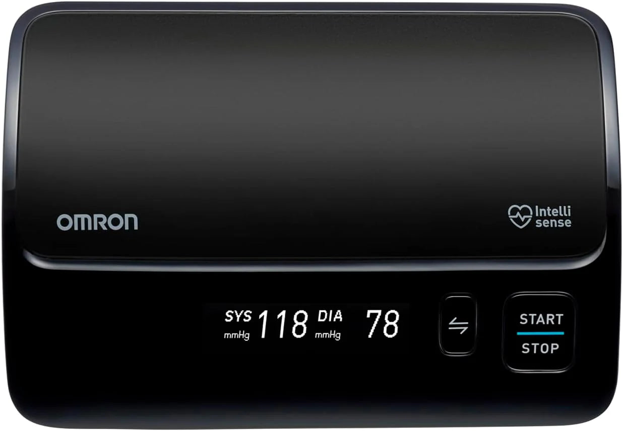 Omron Evolv Smart Home Blodtrycksmätare – Allt-i-ett, trådlös blodtrycksapparat med Bluetooth-parkopplingsfunktioner; smartphone-kompatibel