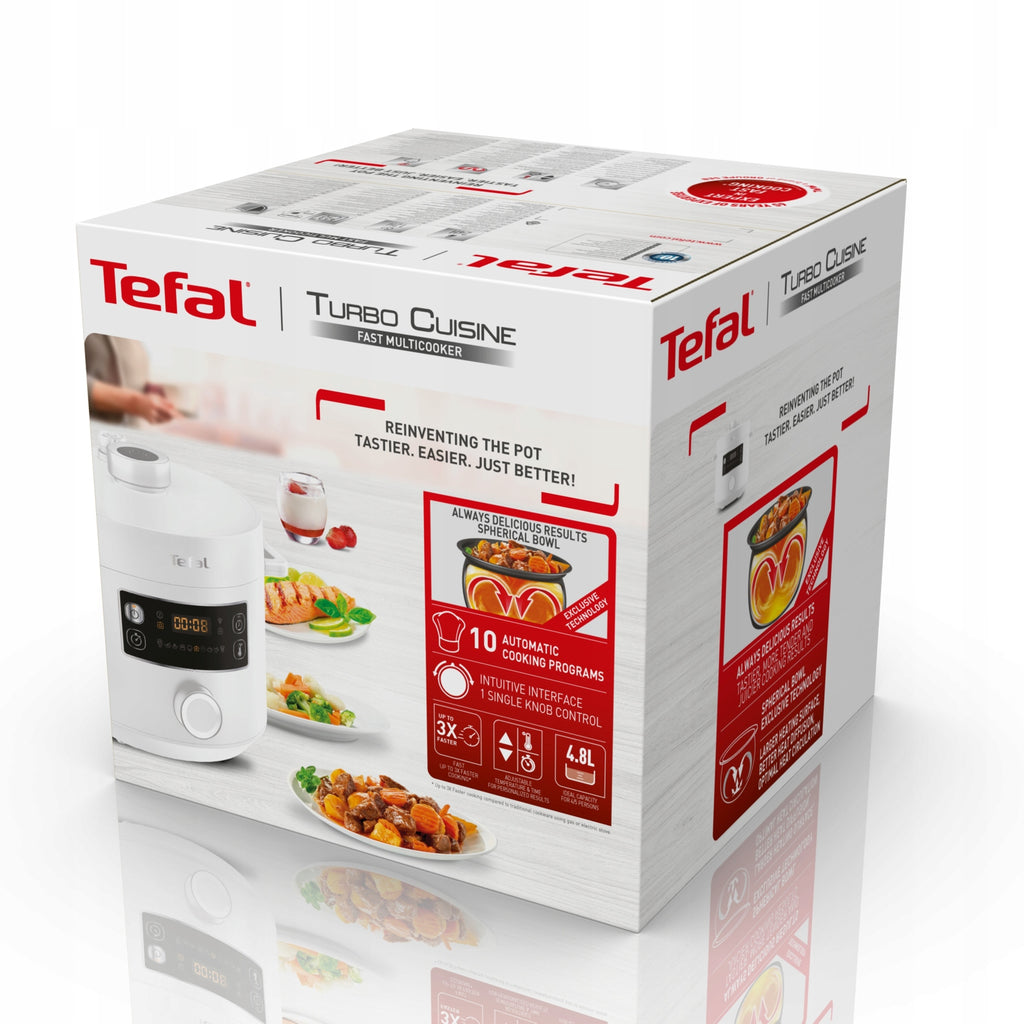 Multicooker TEFAL Turbo Cuisine CY754 ryżowar 10 PROGRAMÓW 4,8l