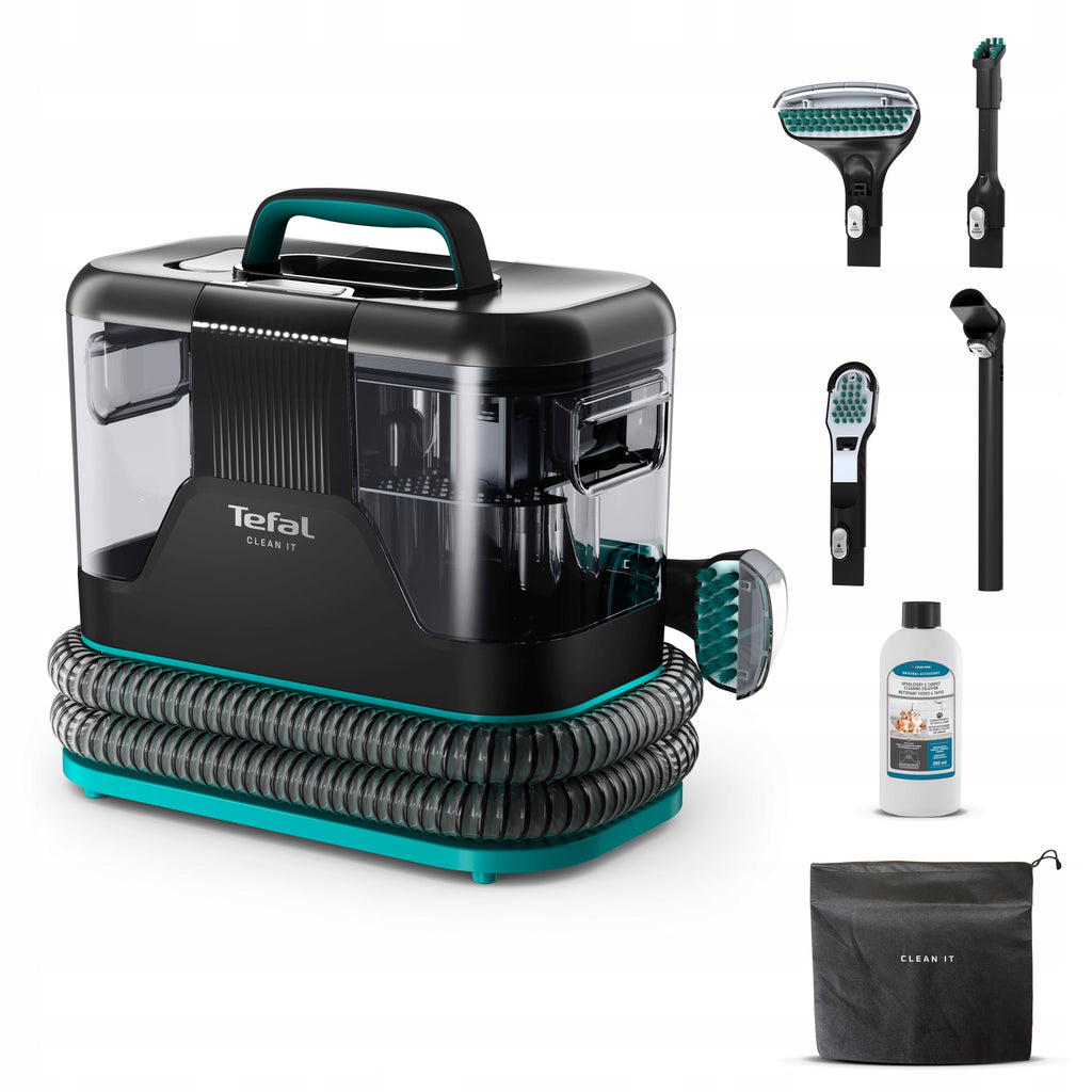 Odkurzacz piorący do tapicerki dywanów Tefal Clean It Hot&Cold IZ7021 1150W