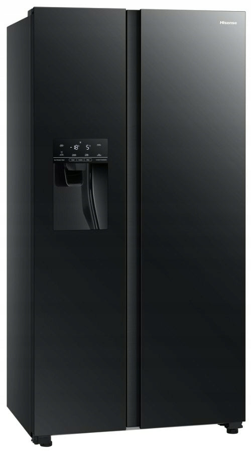 Lodówka HISENSE RS694N4GBE Side by side Kostkarka