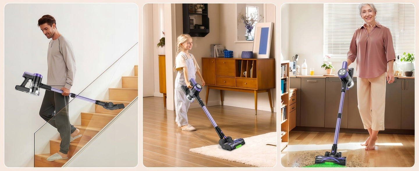 Feward H28 odkurzacz bezprzewodowy pionowy ręczny 500w 46KPA Silny