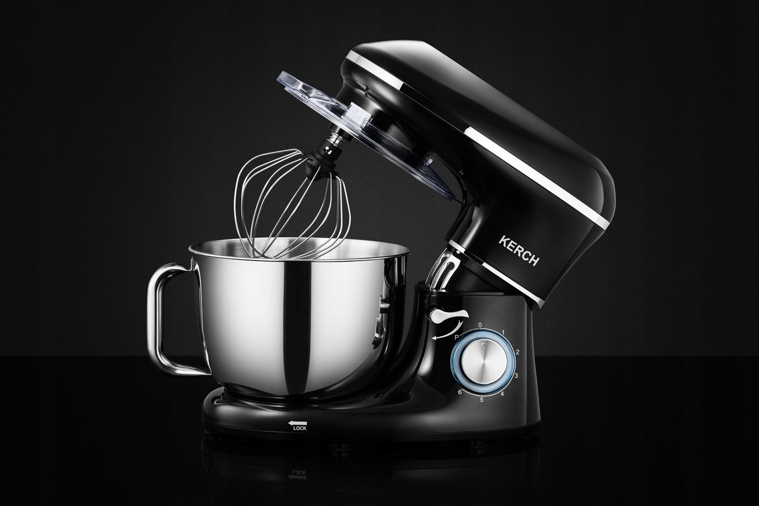 ROBOT KUCHENNY PLANETARNY MIKSER Z MISĄ KERCH MYCHEF 4000W GREY 6,2L