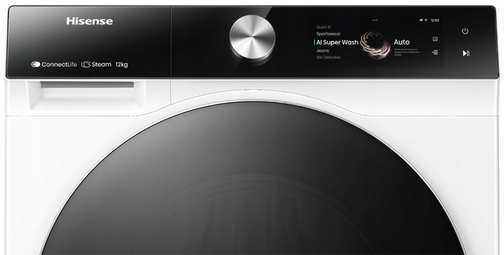 Pralka wolnostojąca HISENSE WF7S1247BW Seria 7S 12kg Biała