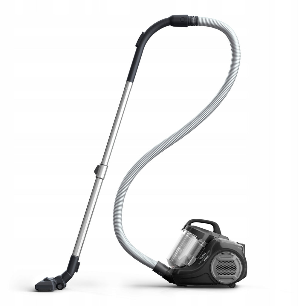 Odkurzacz bezworkowy Tefal Power Cyclon TW2925 mocny czarny HEPA cichy