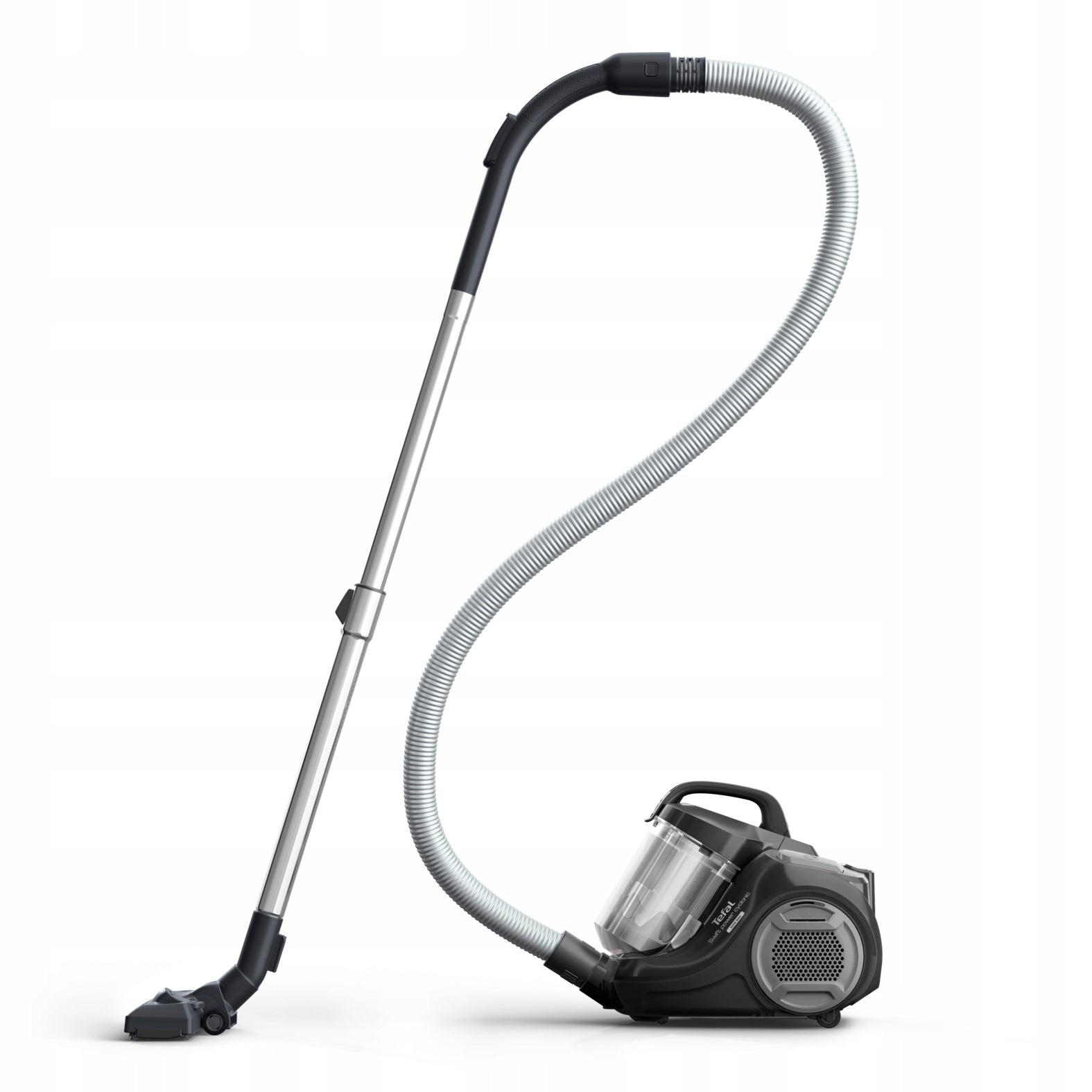 Odkurzacz bezworkowy Tefal Power Cyclon TW2925 mocny czarny HEPA cichy