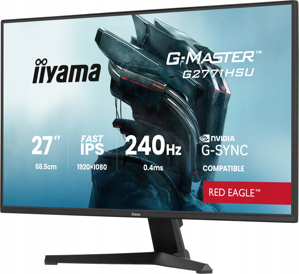 iiyama Monitor iiyama G-Master G2771HS-B1 Red Eagle 27 IPS LED 240Hz 0,4ms HDMI DP