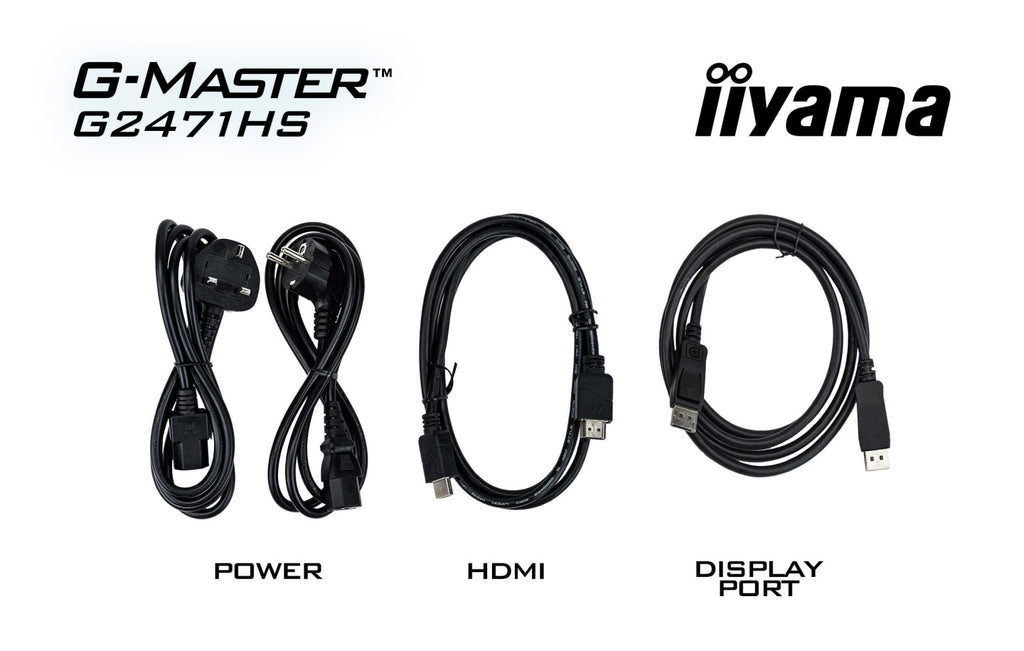 iiyama 2X Monitor LED 24 iiyama G-Master G2471HS-B1 Red Eagle
