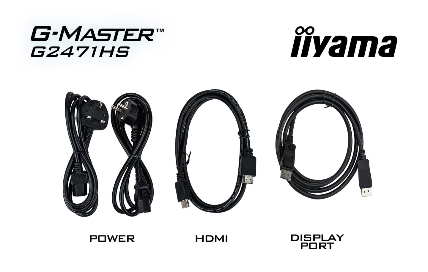 iiyama 2X Monitor LED 24 iiyama G-Master G2471HS-B1 Red Eagle