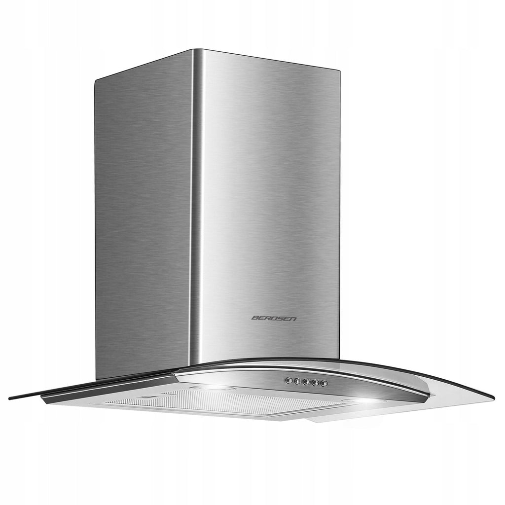 OKAP KUCHENNY 60cm KOMINOWY LED BT-202 BERDSEN