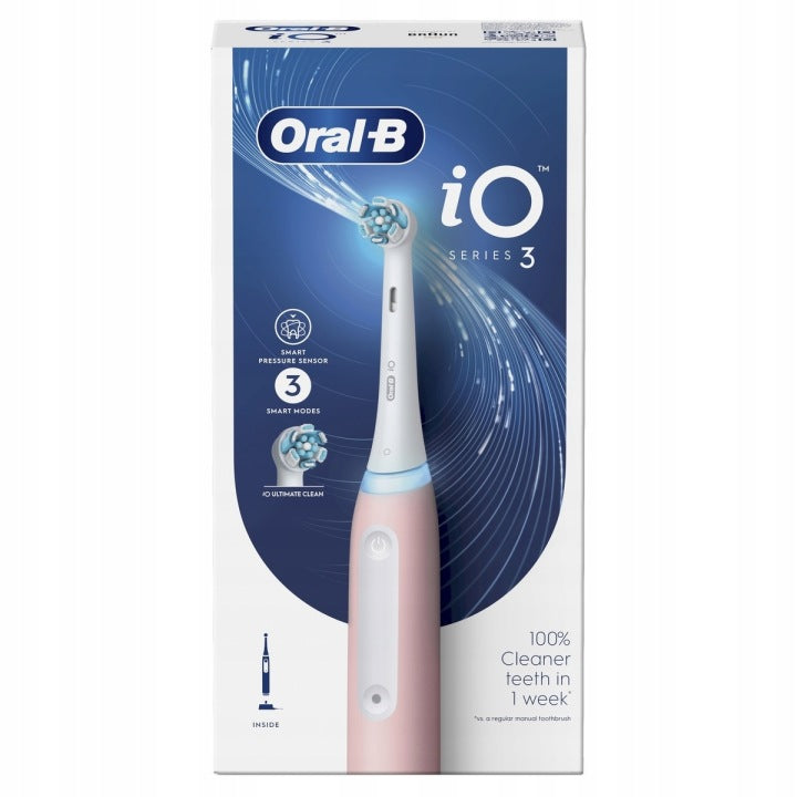 OdkryjOral B Oral-B iO3 Różowa Szczoteczka elektryczna