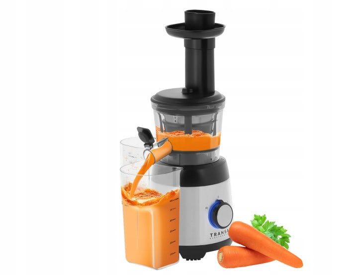 Transa Electronics WYCISKARKA WOLNOOBROTOWA DO SOKÓW OWOCÓW WARZYW JuiceWell DUŻA MOC 400W