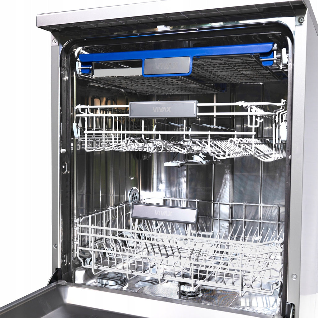 Zmywarka Wolnostojąca Vivax DW-601473C Biała 60cm Trzeci Kosz 14kp 2+3 lata