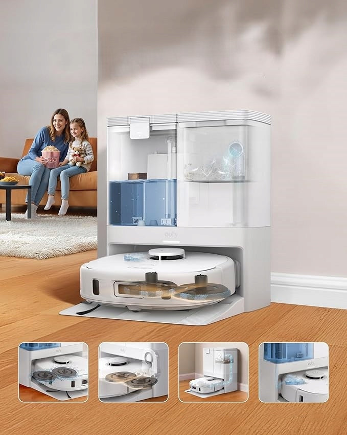 Robot sprzątający eufy RoboVac X10 Omni Mopping Biały