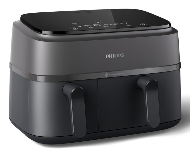 Philips Dwukomorowa frytkownica beztłuszczowa airfryer Philips Ovi 9L 2750W NA352