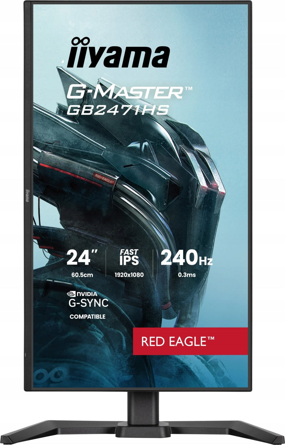 iiyama Monitor iiyama G-Master G2771HS-B1 Red Eagle 27 IPS LED 240Hz 0,4ms HDMI DP