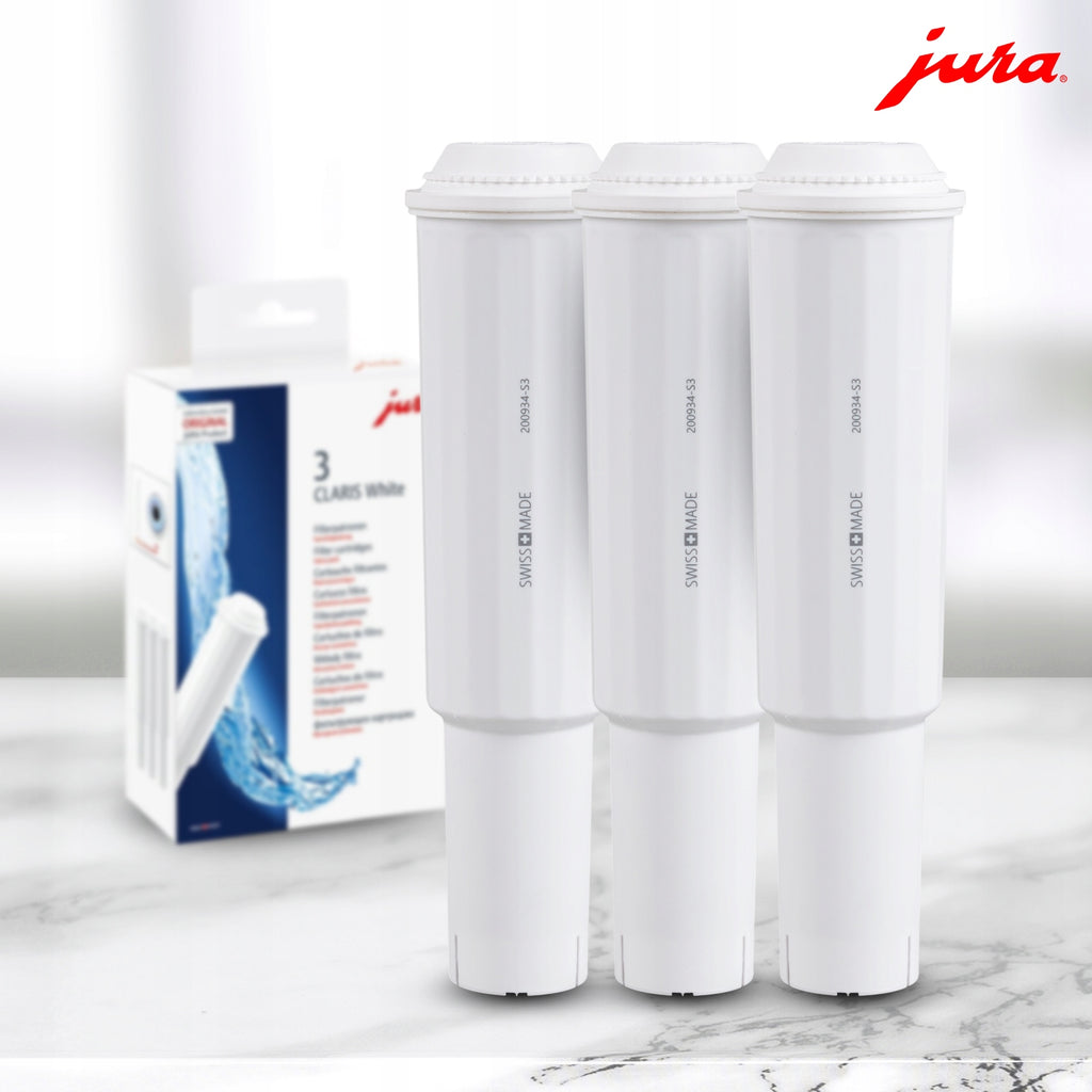 Tabletki do czyszczenia ekspresu Jura 62715 + 3x filtr Jura Claris Smart+