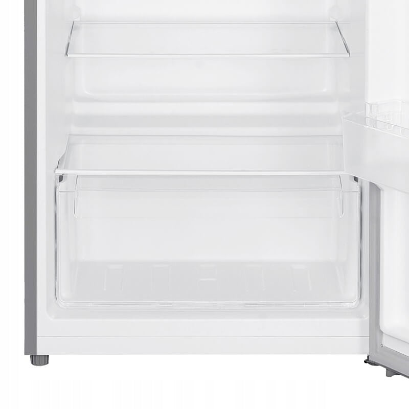 Lodówka z zamrażarką na górze 125cm 132L Smith&Brown SFTF-111-SE3 srebrna