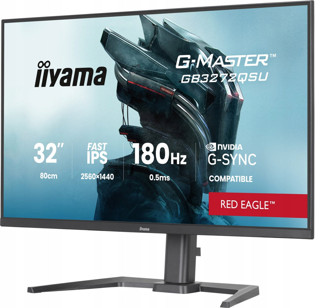 iiyama Monitor iiyama G-Master GB3272QSU-B1 Red Eagle - 180Hz QHD Fast IPS 31.5