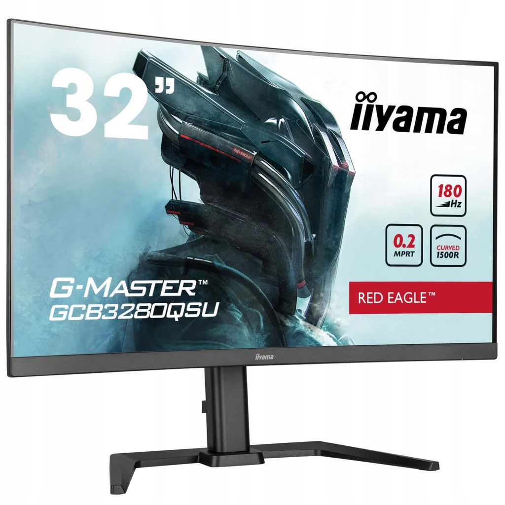 iiyama Monitor zakrzywiony 32 iiyama G-Master GCB3280QSU-B2 WQHD VA LED 180Hz HDR