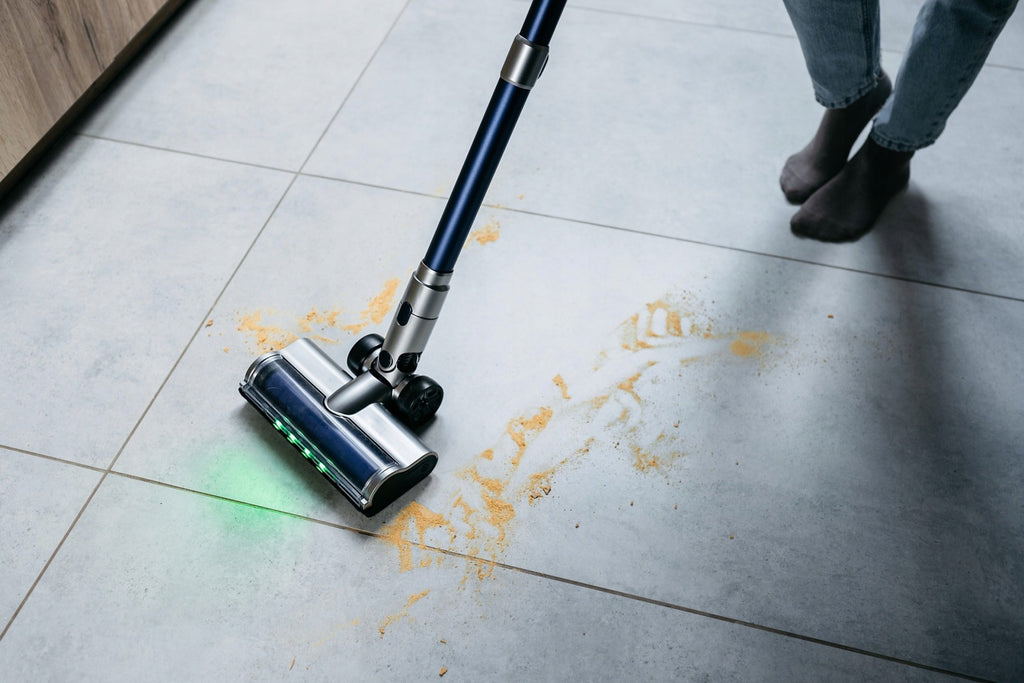 MOCNY BEZWORKOWY ODKURZACZ PIONOWY ZERMAT S8 29.6V RĘCZNY 600 WAT