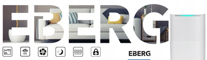 EBERG Osuszacz powietrza EBERG RICO pochłaniacz 12l/24h +WiFi +TIMER +higrostat