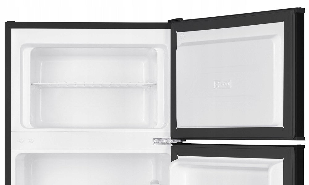 Lodówka z zamrażarką na górze 125cm 132L Smith&Brown SFTF-111-BE3 czarna