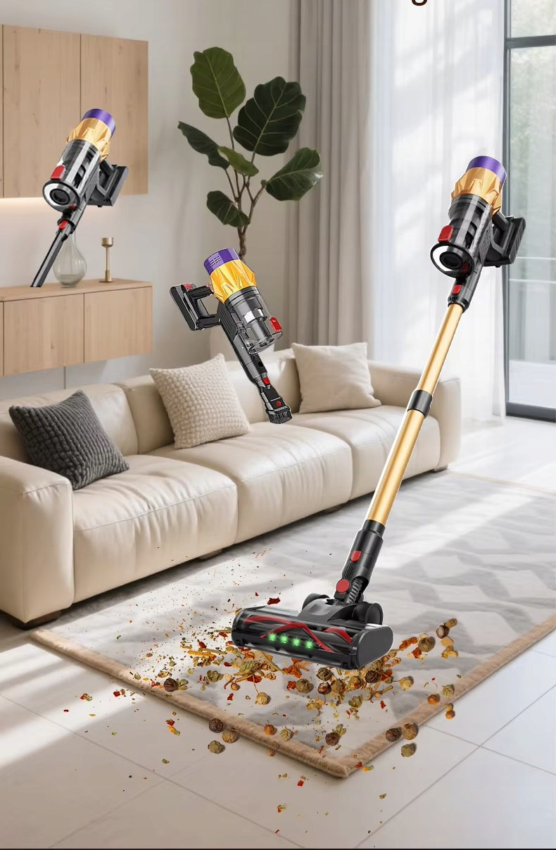 Odkurzacz Bezprzewodowy Ręczny Blossom V18, 550W, 50KPa - Do Domu i Samochodu