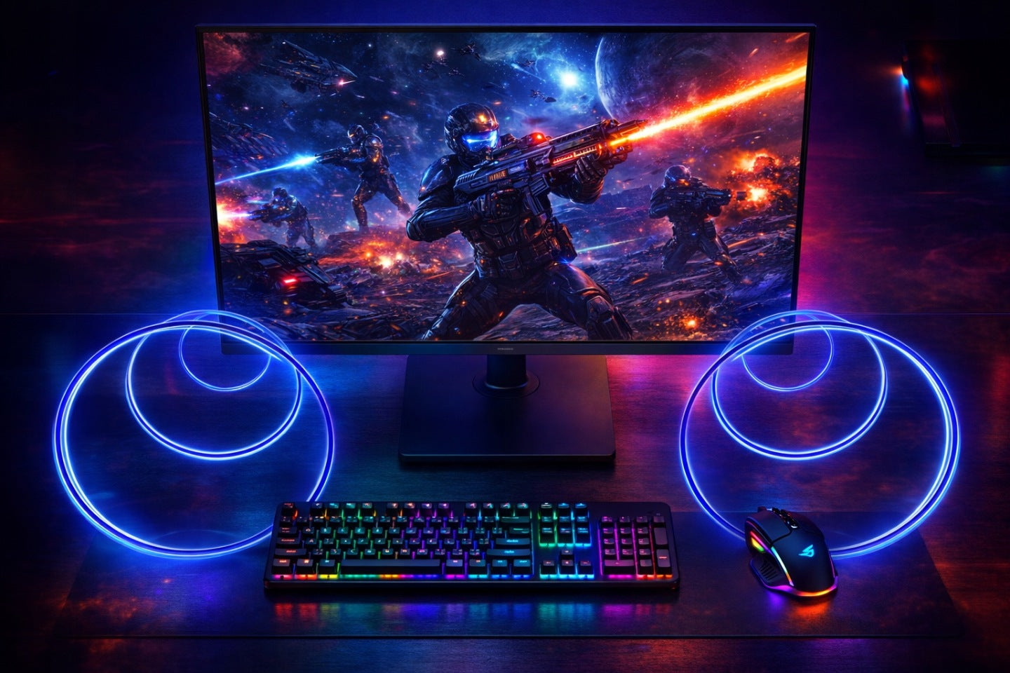 Samsung Monitor Gamingowy SAMSUNG 24 Cale Full HD 100HZ IPS DP Pivot Tilt Głośniki