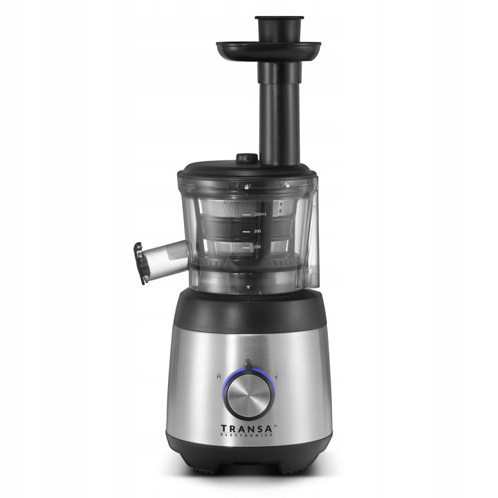 Transa Electronics WYCISKARKA WOLNOOBROTOWA DO SOKÓW OWOCÓW WARZYW JuiceWell DUŻA MOC 400W