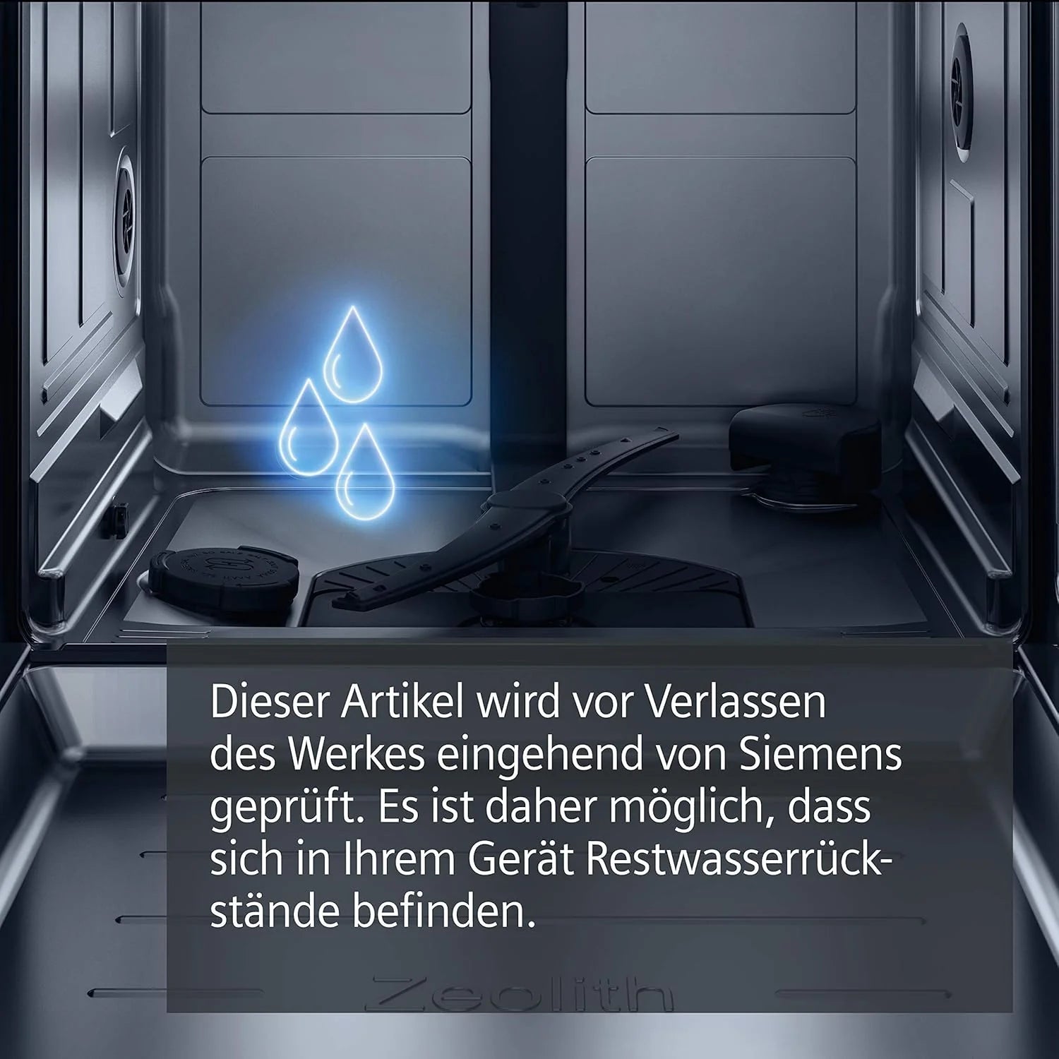 Siemens SN43ES14VE, iQ300 Smarter Geschirrspüler, Unterbau-Spülmaschine mit Besteckschublade, 60 cm, automatische Türöffnung dank autoOpen dry, besonders leise mit iQdrive-Motor, aquaStop, Edelstahl