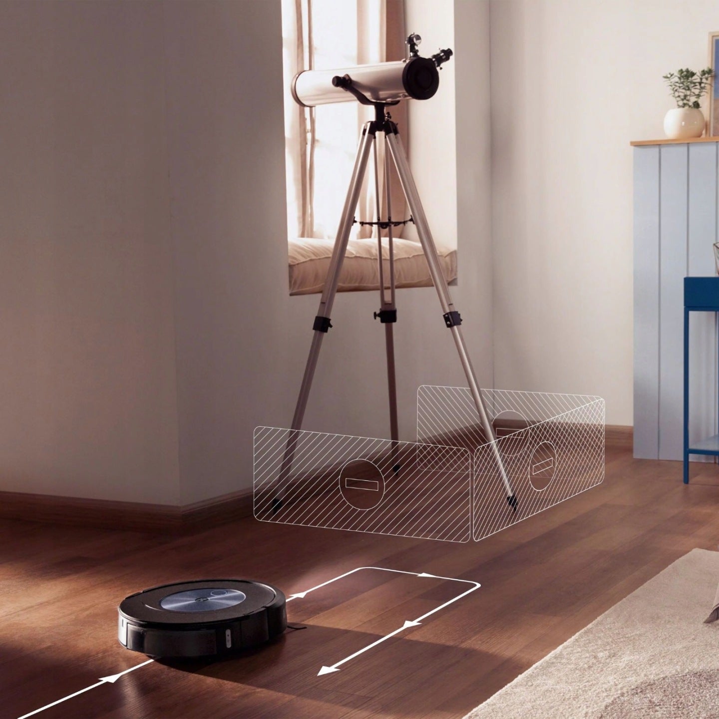 Robot sprzątający mopujący odkurzający Odkurzacz iRobot Roomba Combo j7