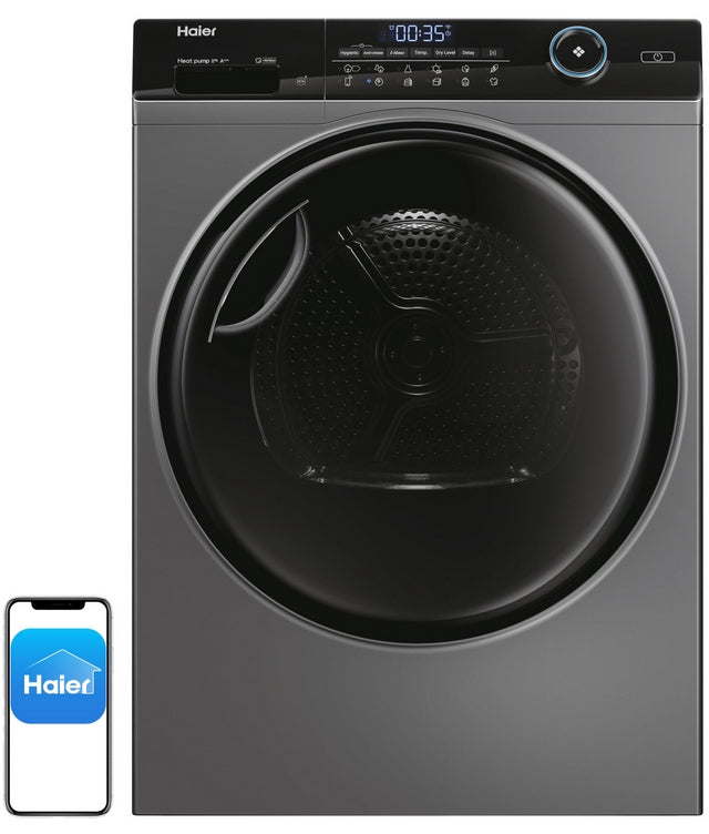 Suszarka HAIER I-Pro 5 HD80-A3959R-S Szara Antracyt Inwerter 8 kg WiFi