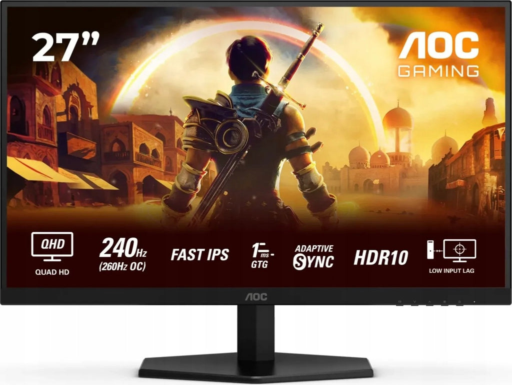 AOC Monitor AOC 27 Q27G42XE Fast IPS QHD 180Hz 0.5 ms MPRT HDR Gaming