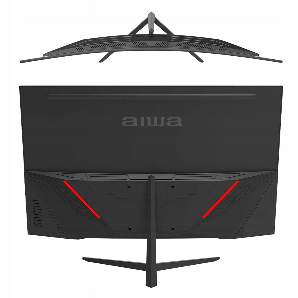 Aiwa Monitor gamingowy LCD Aiwa 24 1920x1080 100Hz HDMI bezramkowy zakrzywiony