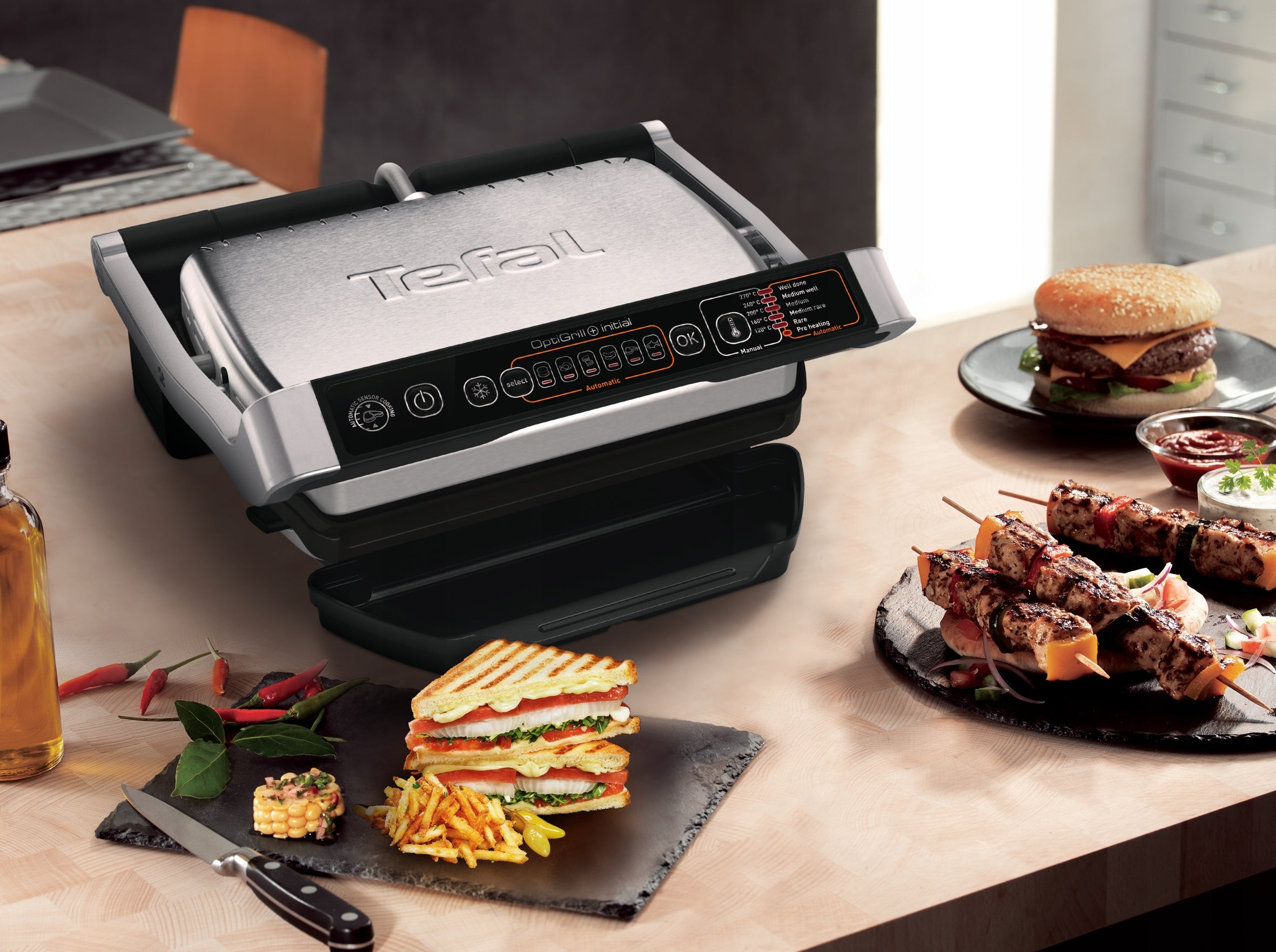 Grill elektryczny TEFAL Optigrill GC706D