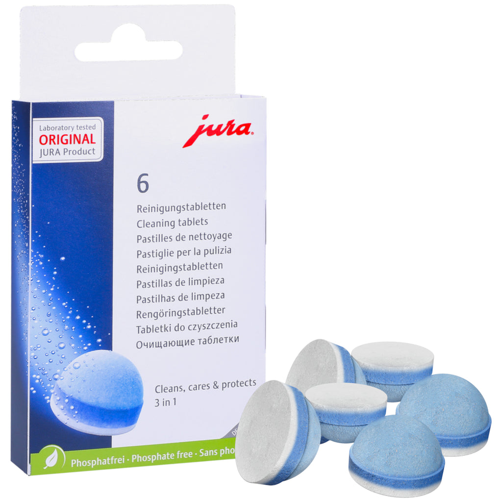 Tabletki do czyszczenia ekspresu Jura 62715 + 3x filtr Jura Claris Smart+