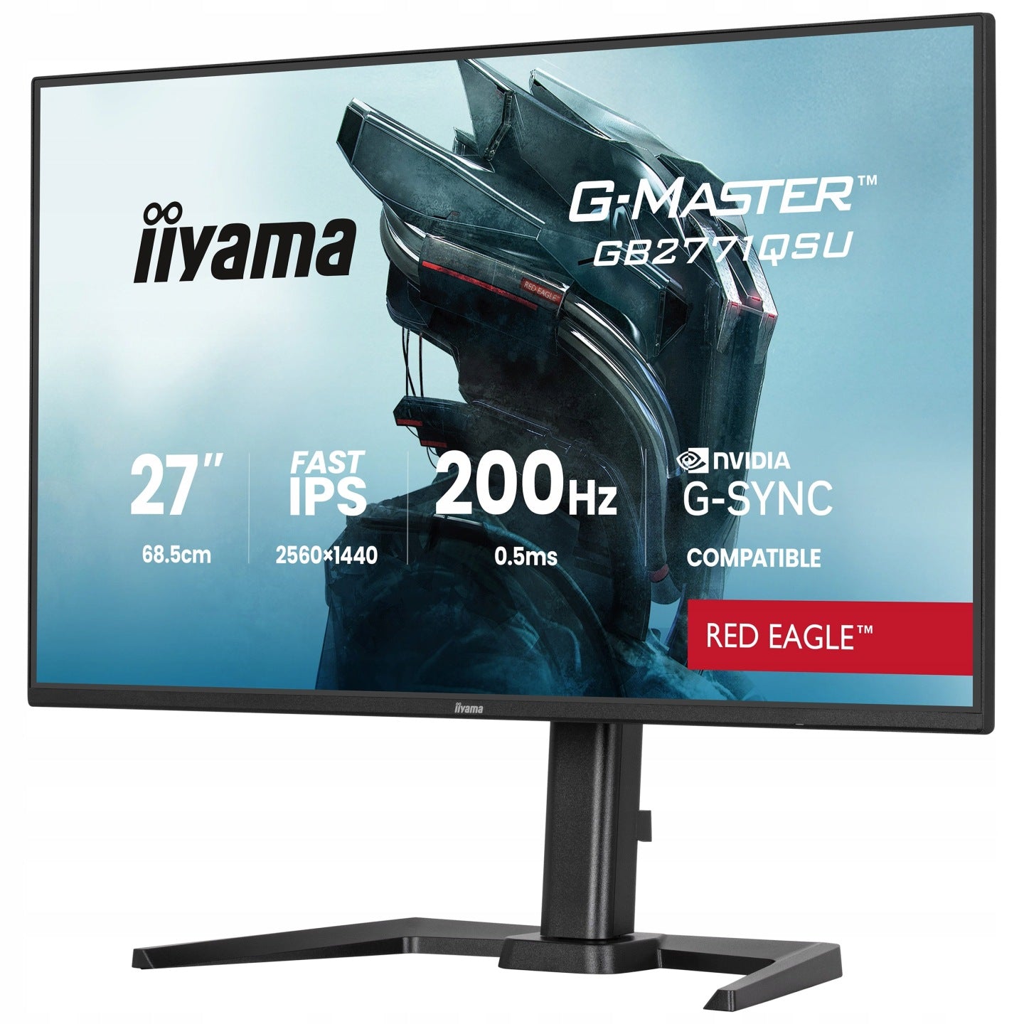 iiyama Monitor iiyama G-Master GB3272QSU-B1 Red Eagle - 180Hz QHD Fast IPS 31.5
