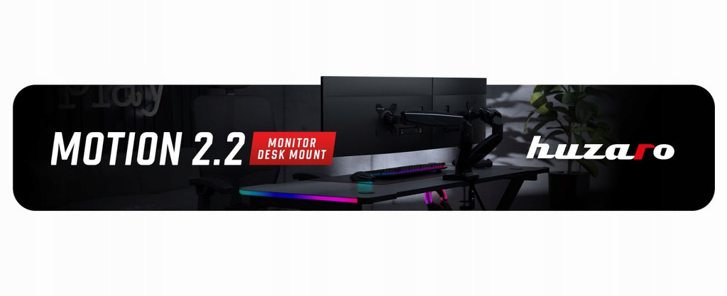UCHWYT na MONITOR TV LED LCD Biurkowy OBROTOWY 360° uniwersalny 15 - 27