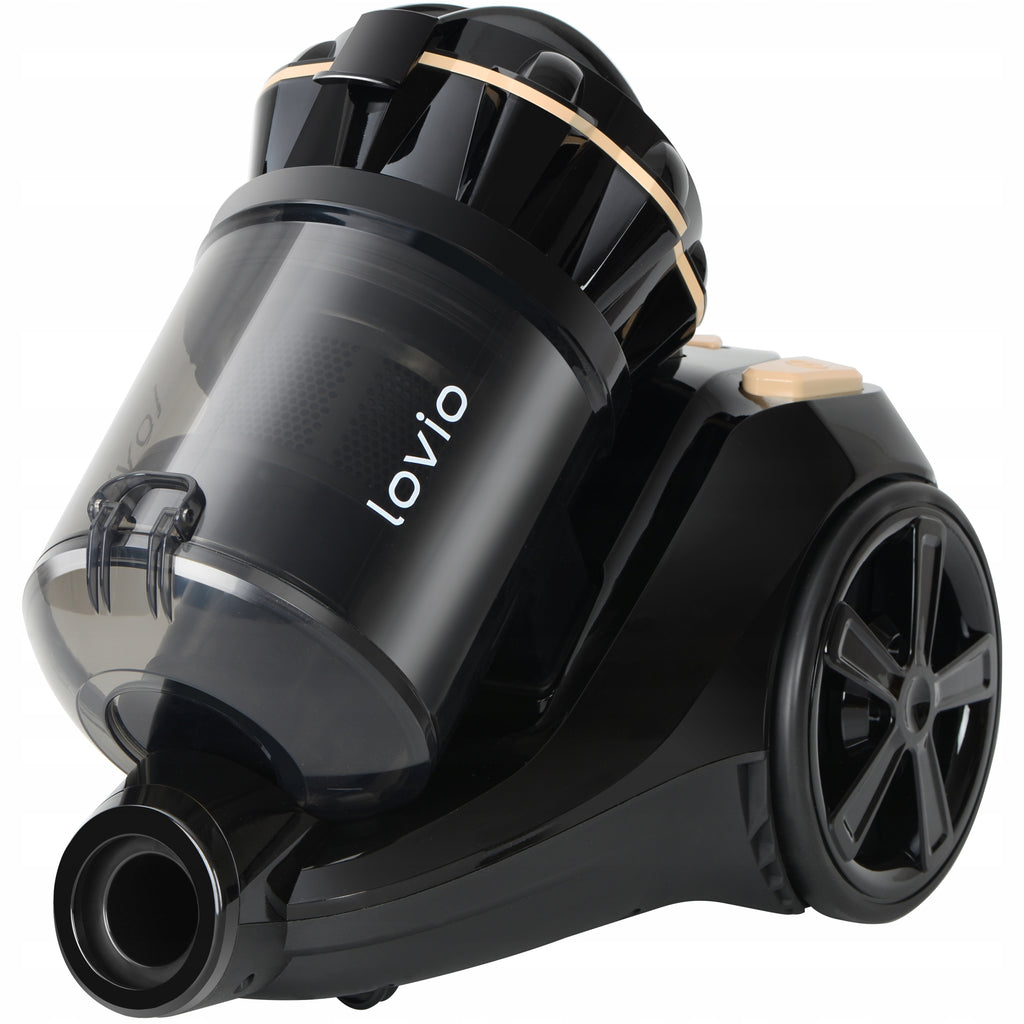 ODKURZACZ BEZWORKOWY CYKLONOWY MOCNY CICHY TURBOSZCZOTKA HEPA 15w1 LOVIO