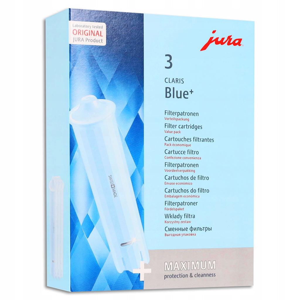 Tabletki do czyszczenia ekspresu Jura 62715 + 3x filtr Jura Claris Smart+