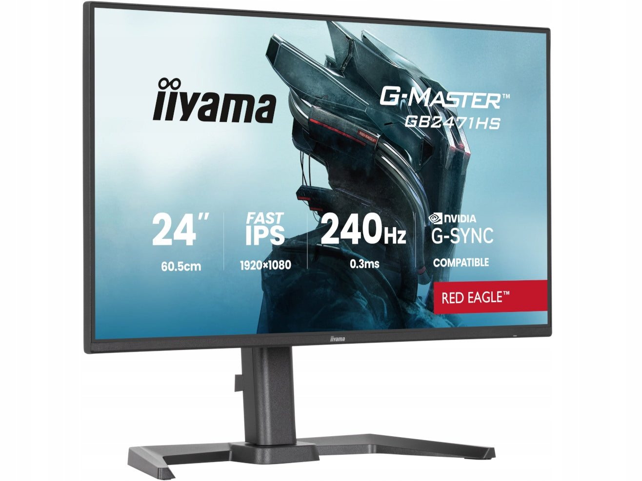 iiyama Monitor iiyama G-Master GB3272QSU-B1 Red Eagle - 180Hz QHD Fast IPS 31.5