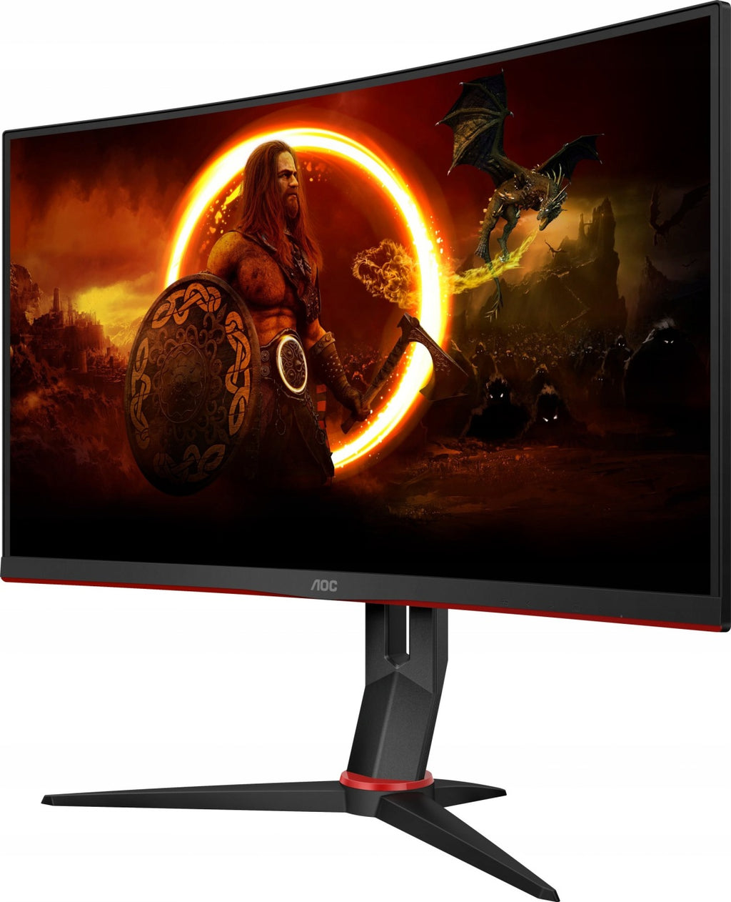 AOC 2X Monitor LED 27 AOC C27G2Z3/BK